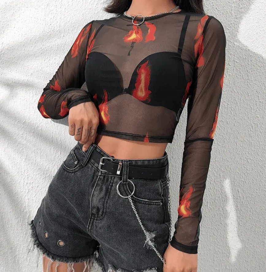 Adara Mesh T-Shirt