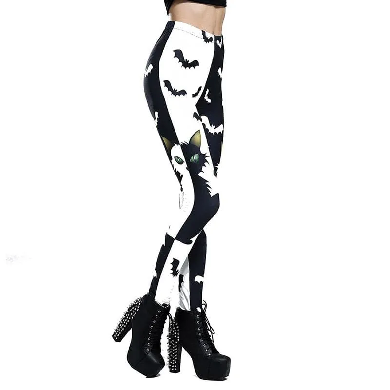 B&W Batty Leggings