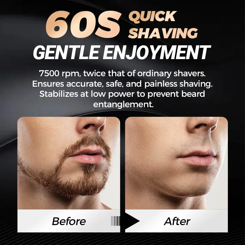 Christmas Specials 58% OFF2025 New UpgradeMini Double Head Electric Shave