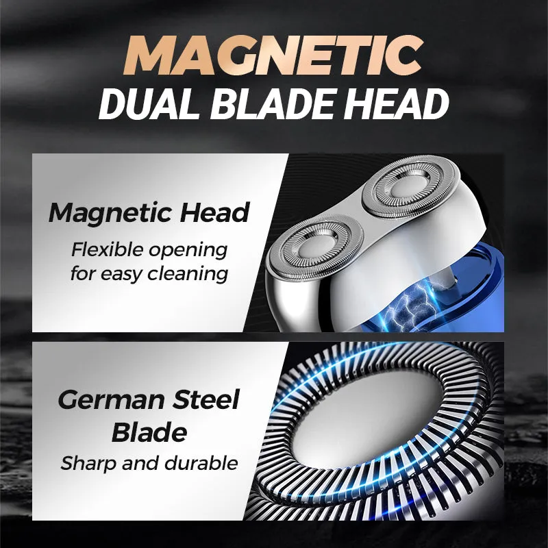 Christmas Specials 58% OFF2025 New UpgradeMini Double Head Electric Shave
