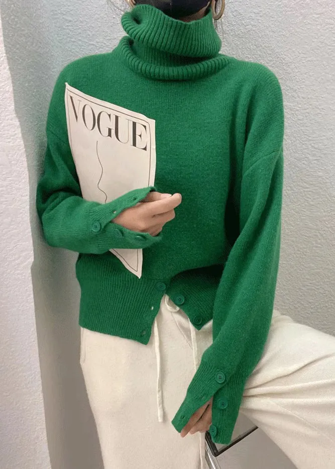 Cyrah - Elegant Turtleneck Sweater