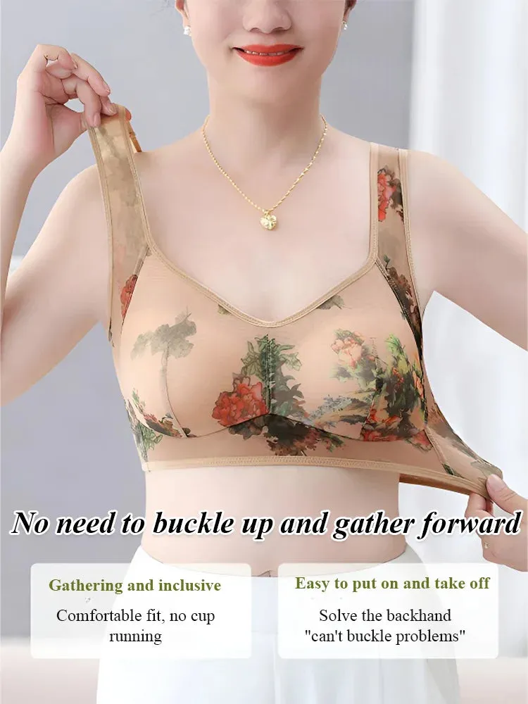HOT SALE 34% OFF2024 New Lace Buttonless Comfortable Bra