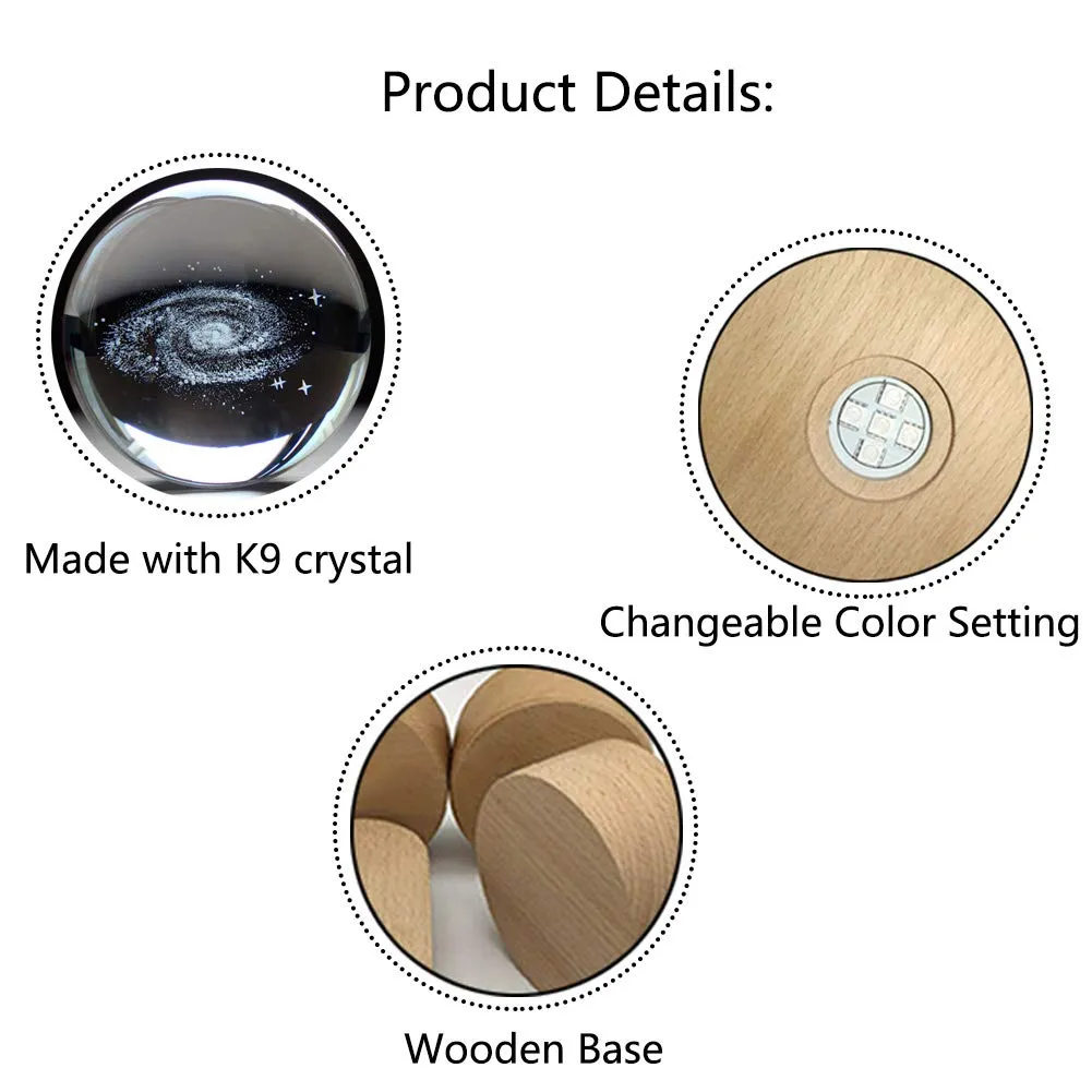 Hot Sale 49% OFF3D Planet Crystal Ball