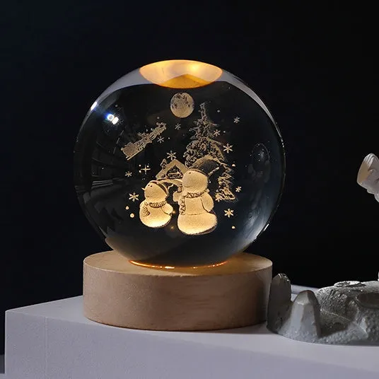Hot Sale 49% OFF3D Planet Crystal Ball
