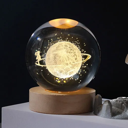 Hot Sale 49% OFF3D Planet Crystal Ball