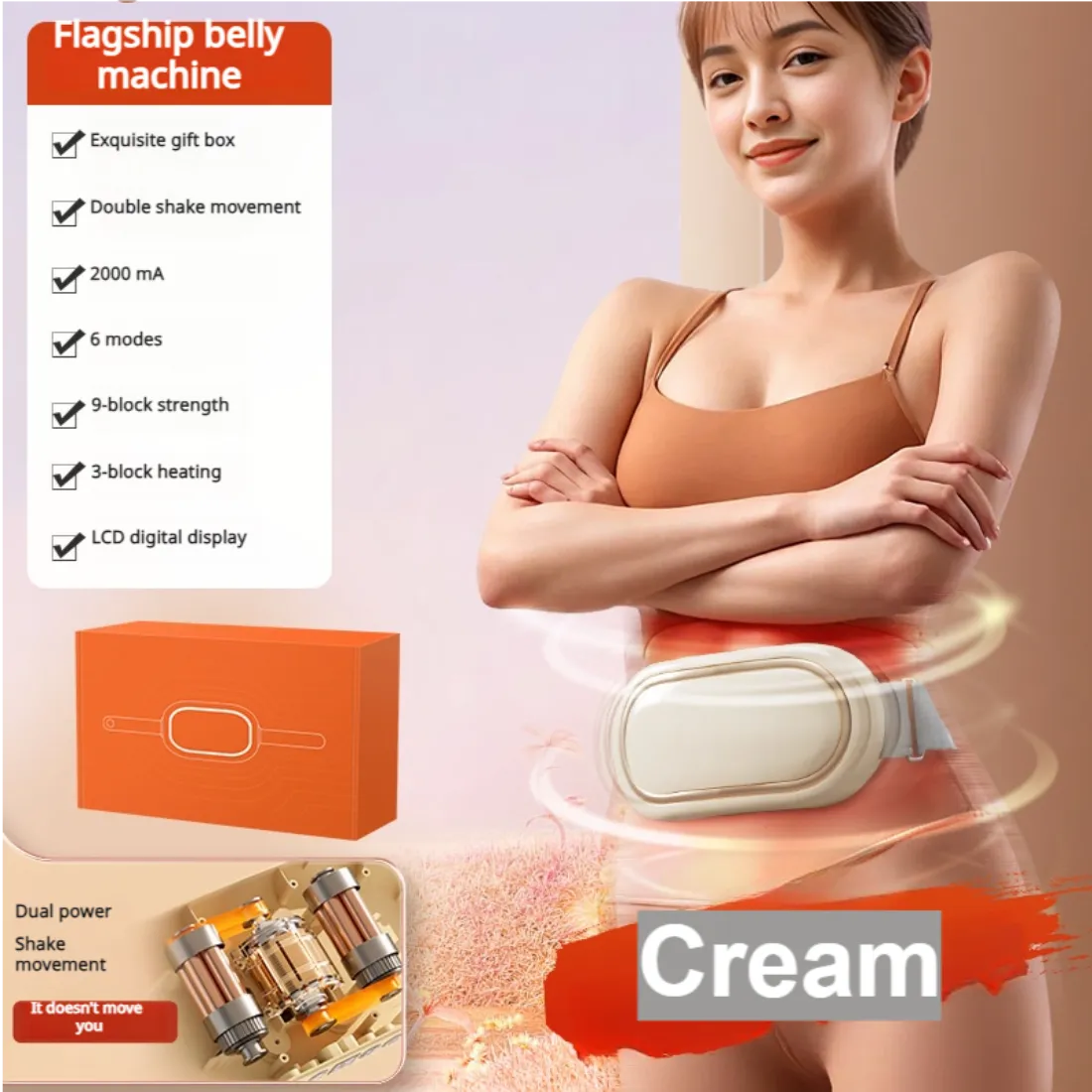 HOT SALE 49% OFFRechargeable Lazy Abdominal Slimming Machine