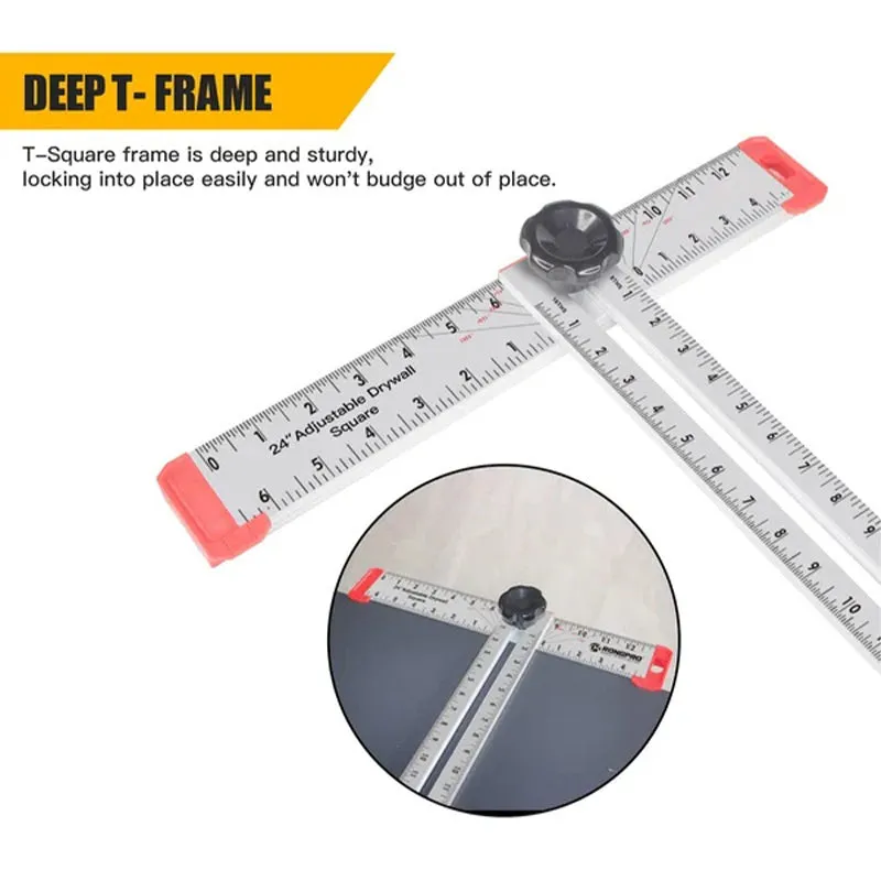 Hot Sale 50% OFF24 Inch Adjustable T-Square