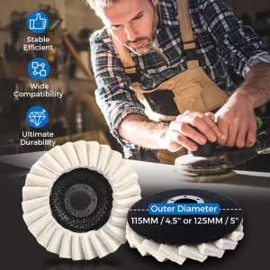 HOT SALE 50% OFFWool Felt Flap Polishing Disc