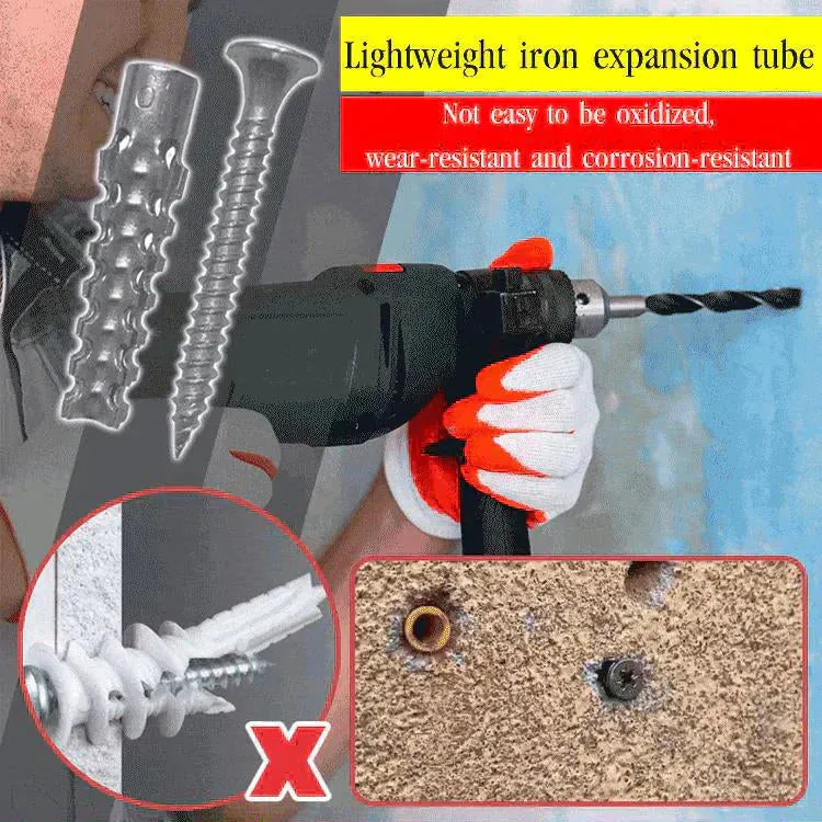 Hot Sale 50%Upgraded Serrated Iron Expansion Screw