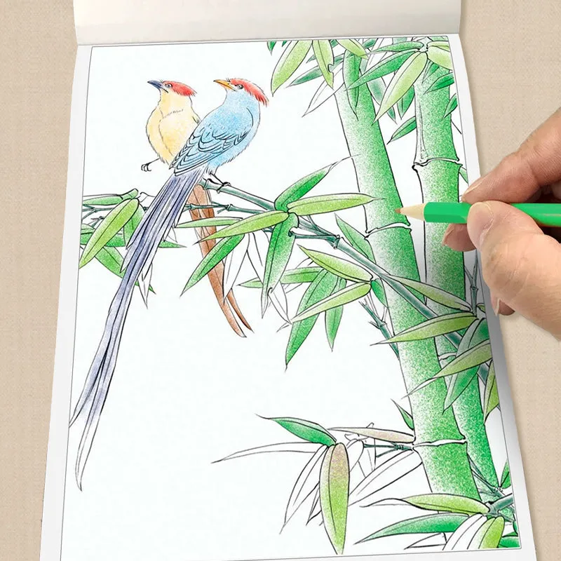 HOT SALE Chinese Painting White Drawing Copying Album