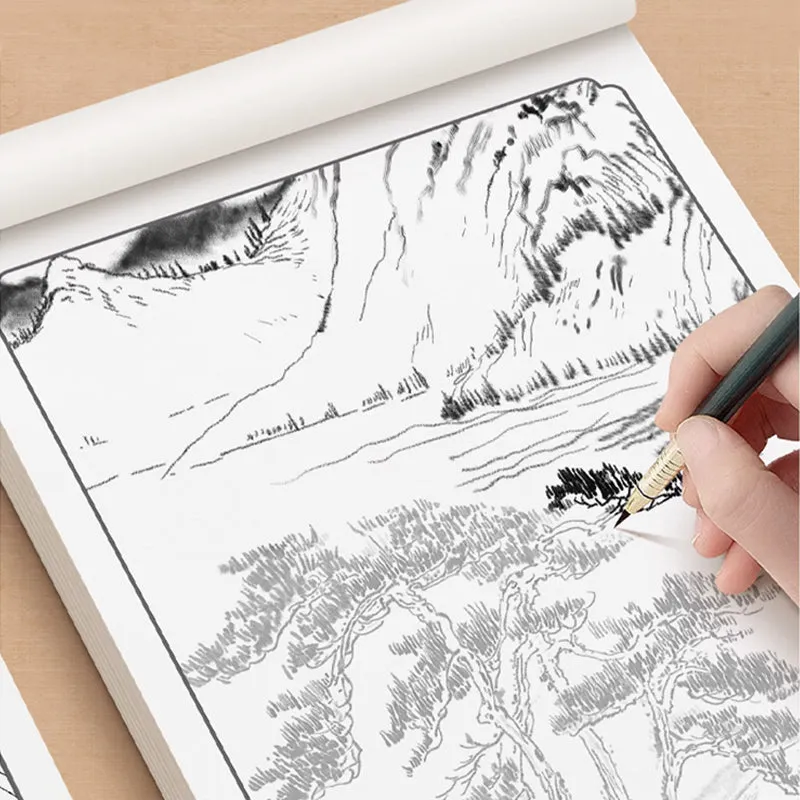 HOT SALE Chinese Painting White Drawing Copying Album