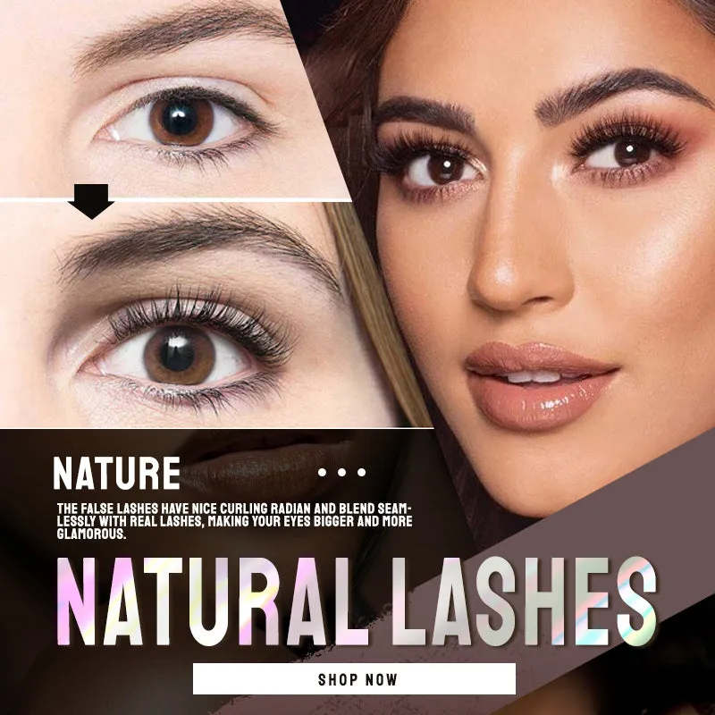 Hot Sale Waterproof & Reusable Self-Adhesive Eyelashes