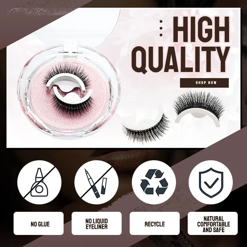 Hot Sale Waterproof & Reusable Self-Adhesive Eyelashes
