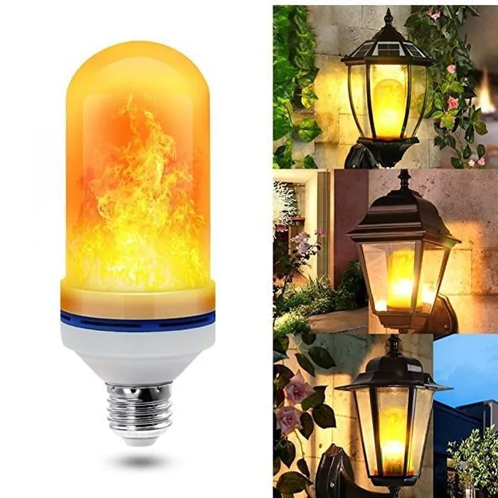 LED vlameffect gloeilamp-met zwaartekracht detectie-effect