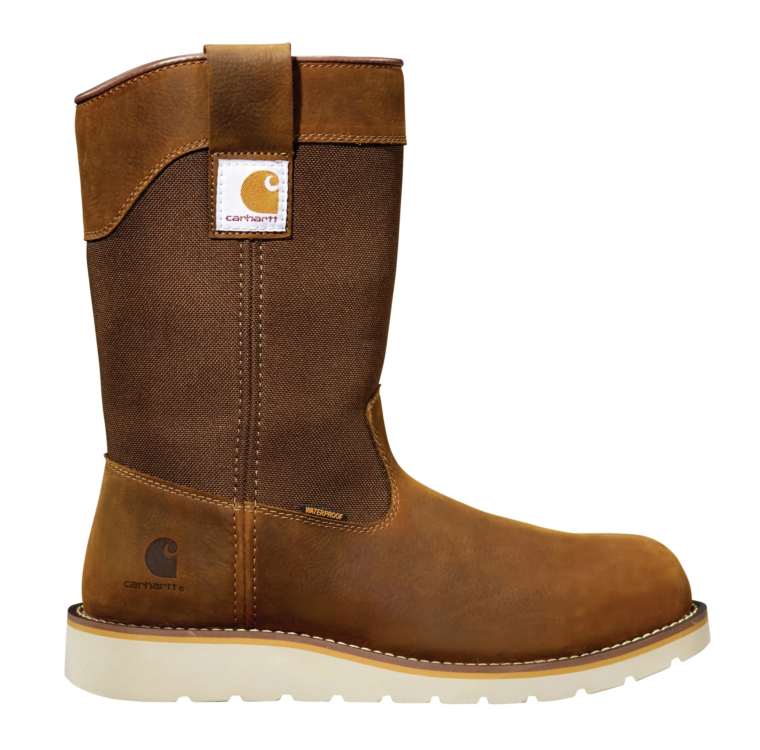 Men's Carhartt Wellington Wedge 10" Waterproof Boot  Durable & Slip-Resistant