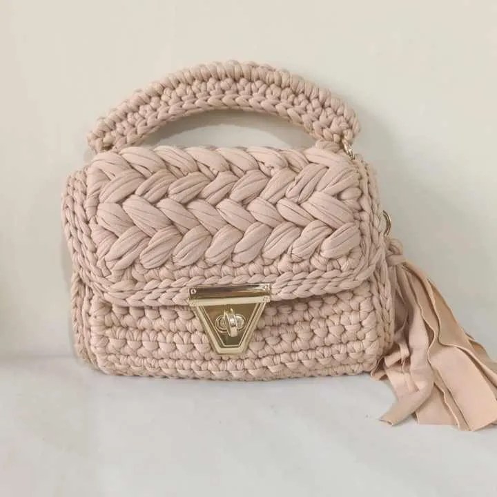 Spring New Pure Hand-woven-حقيبة كتف نسائية