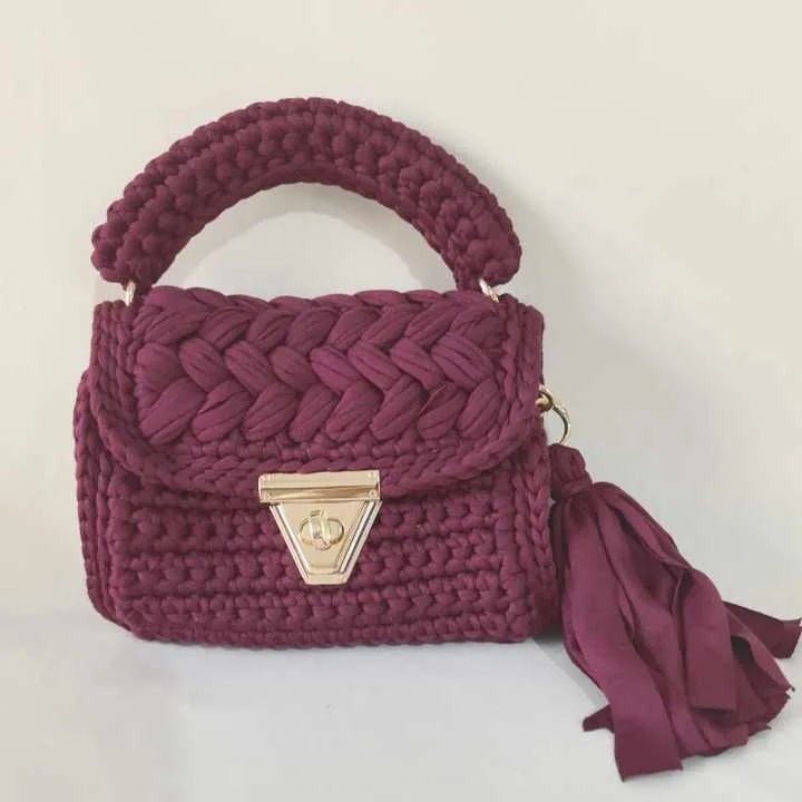 Spring New Pure Hand-woven-حقيبة كتف نسائية