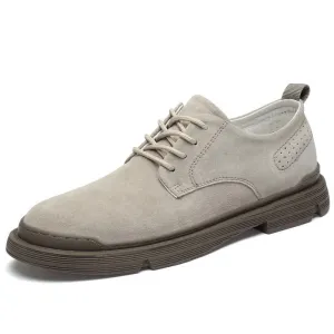 West Louis Stylish London Flat Leather Shoes