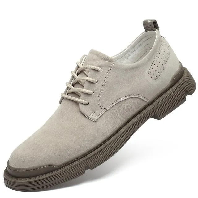 West Louis Stylish London Flat Leather Shoes