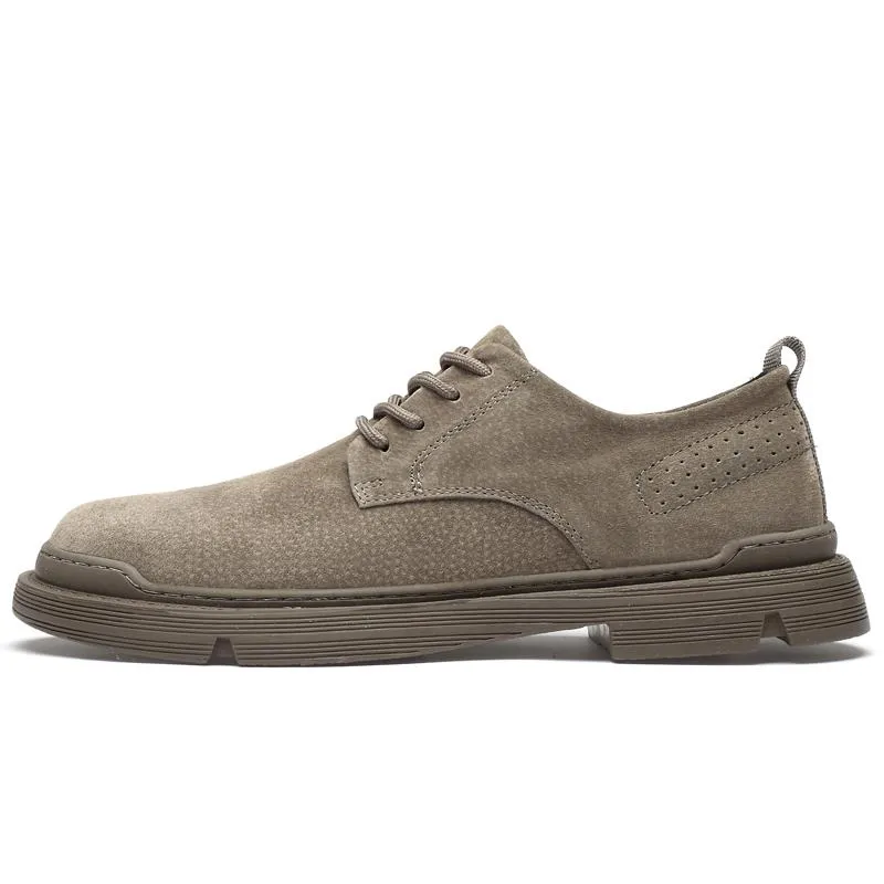 West Louis Stylish London Flat Leather Shoes