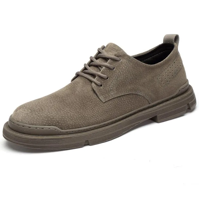 West Louis Stylish London Flat Leather Shoes