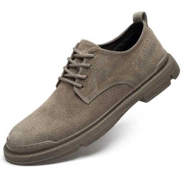 West Louis Stylish London Flat Leather Shoes