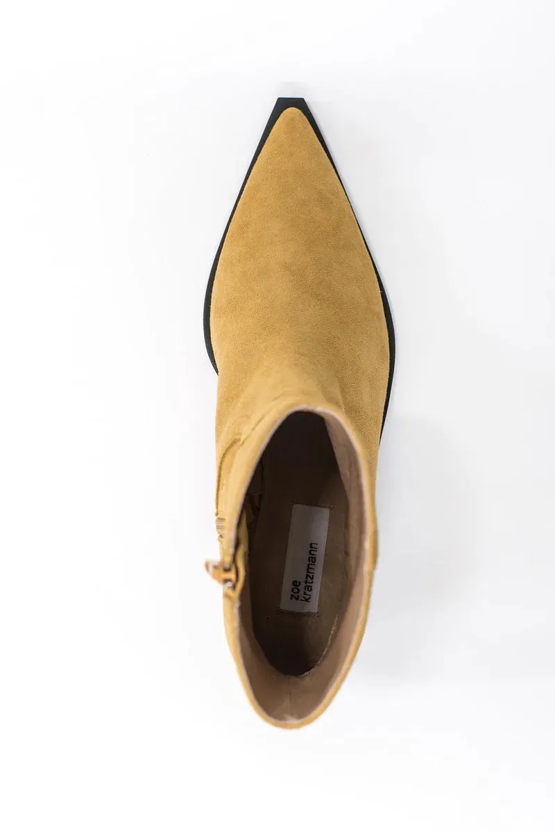 Whip Boot Taupe Suede