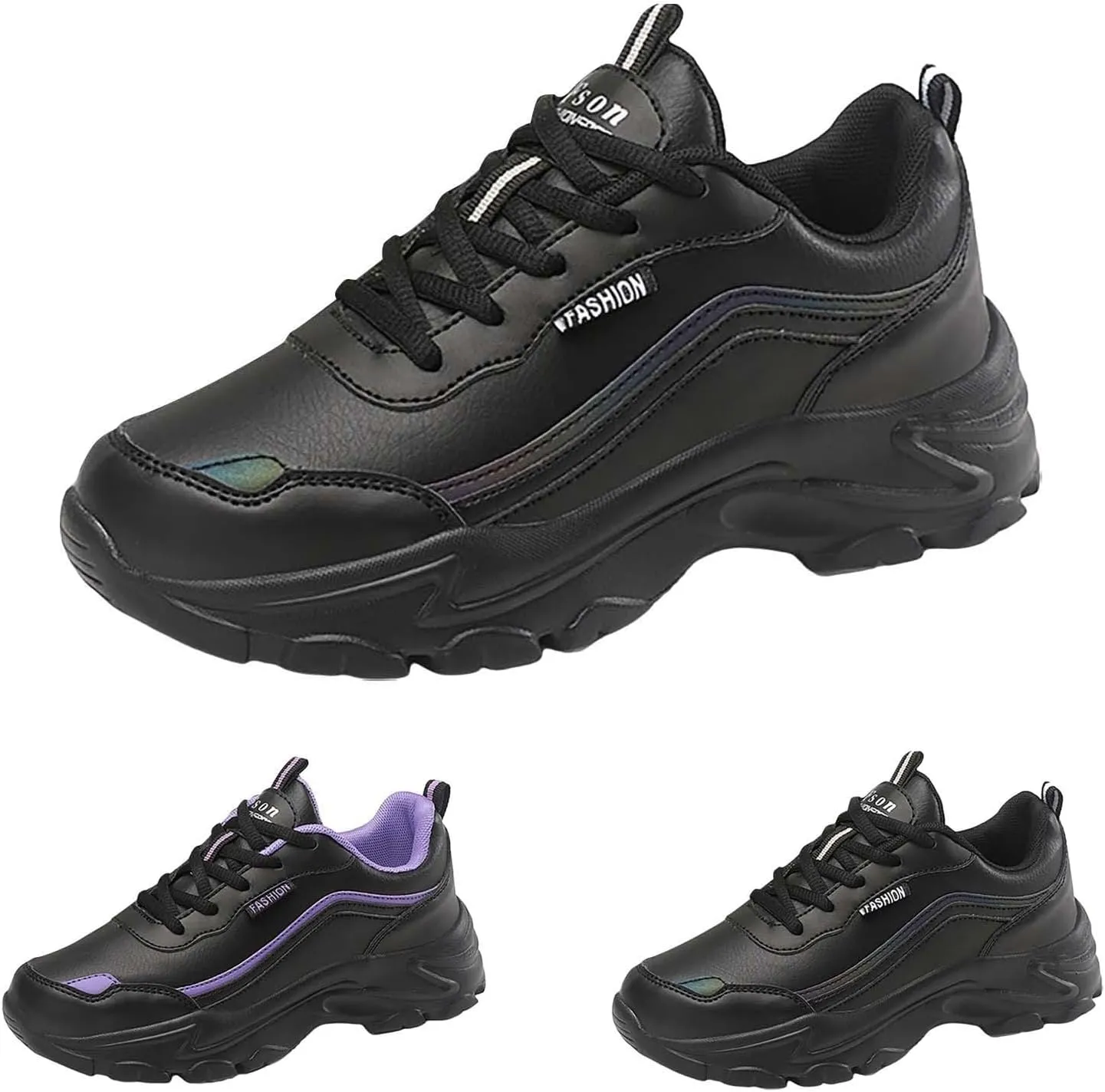 Women's Shoes Sneakers Comfortable Lightweiht Soft Sole Athletic Shoes Casual Fashion Lace Up Non Slip Walking Shoes
